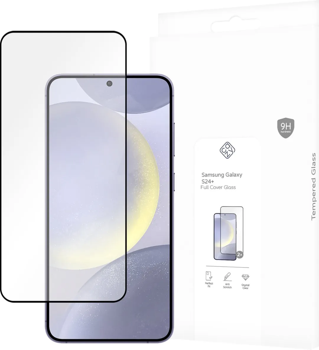 Just in Case Cazy Screenprotector Samsung Galaxy S24+
