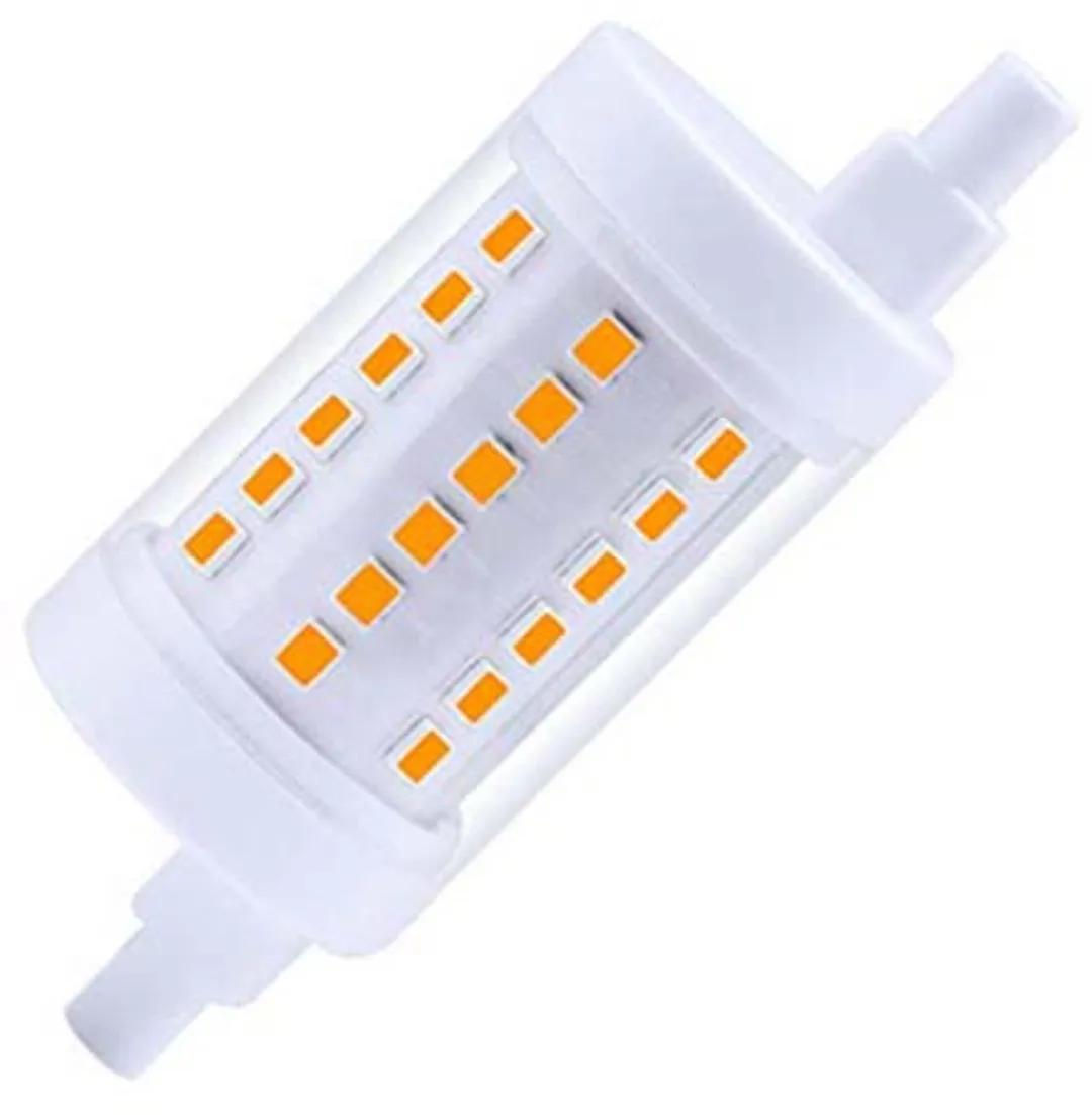 Lybardo - R7s LED staaflamp - 78 mm - 7.5W Dimbaar - 3000K modern Warmwit Licht