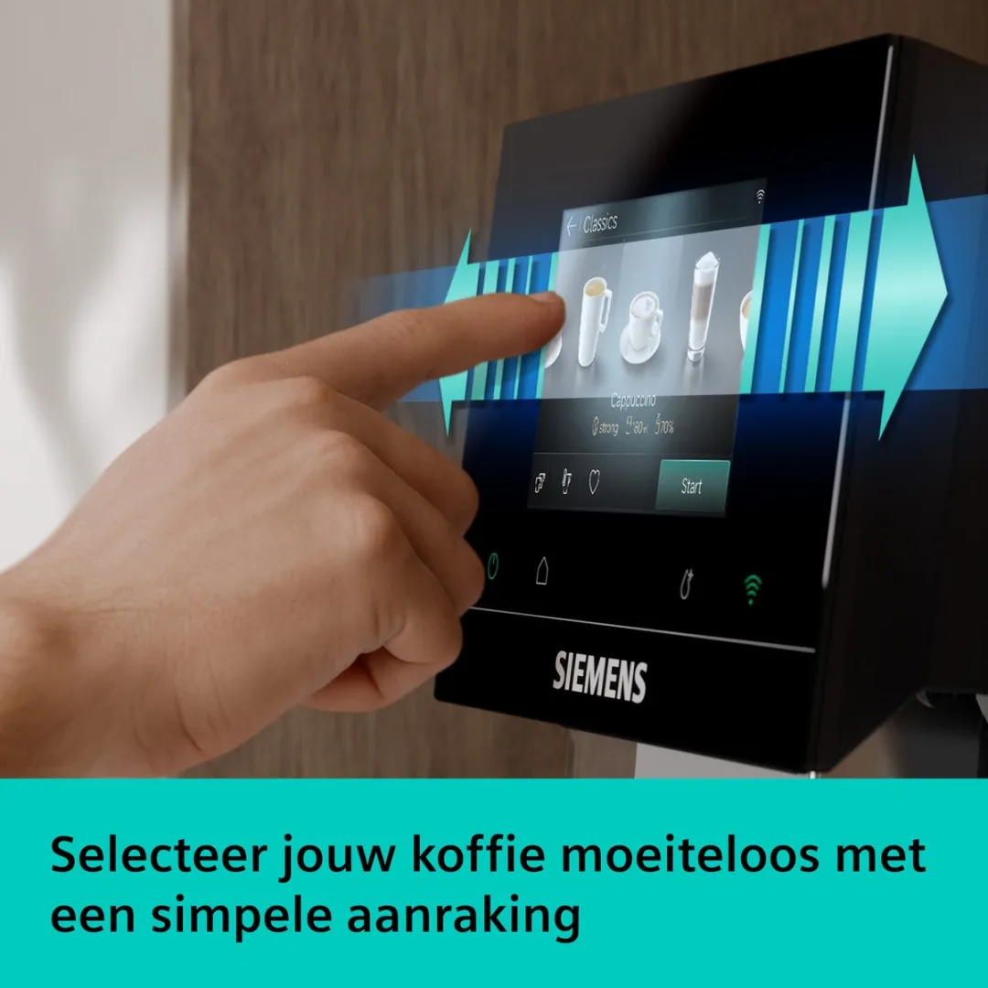 Siemens EQ700 TQ727E03 Koffiemachine - Volautomatisch - RVS