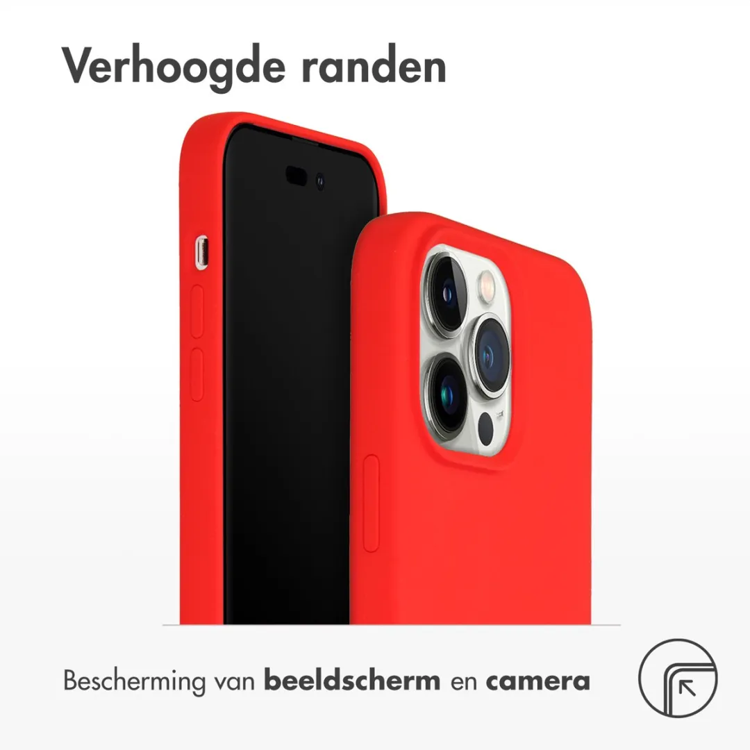 Accezz Hoesje iPhone 14 Pro Max MagSafe - Rood