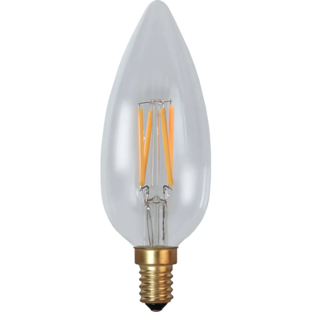 Star Trading Kaarslamp E14 3W Super Warm Wit - 5 Stuks