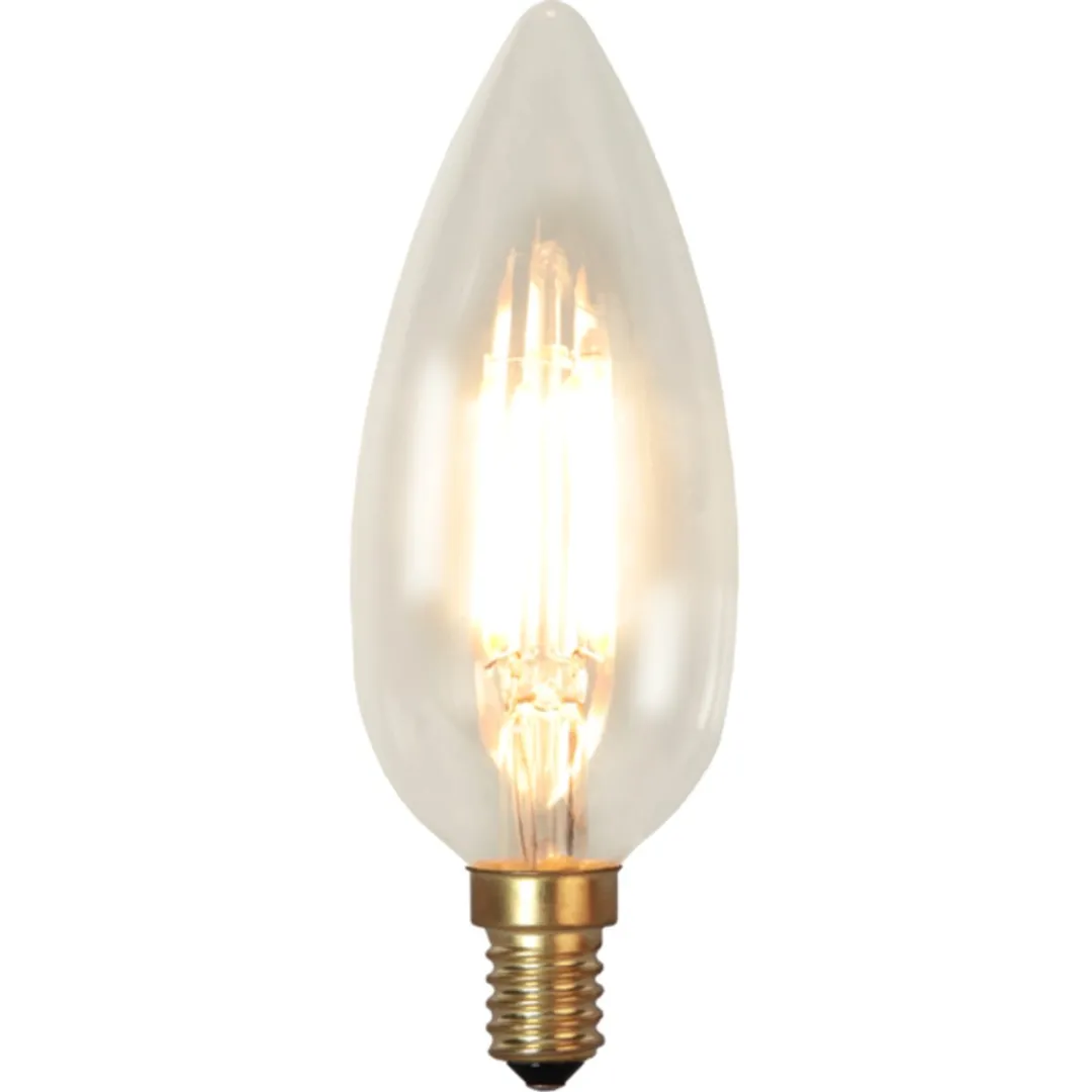 Star Trading Kaarslamp E14 3W Super Warm Wit - 5 Stuks