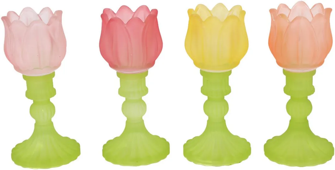 Countryfield Theelichthouder Tulp Decoratie 17cm