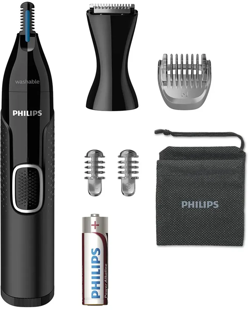 Philips 5000 Serie NT5650/16 Neus- en oortrimmer - Zwart