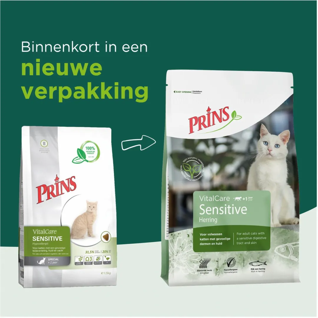 Prins VitalCare Sensitive Kattenvoer 4kg