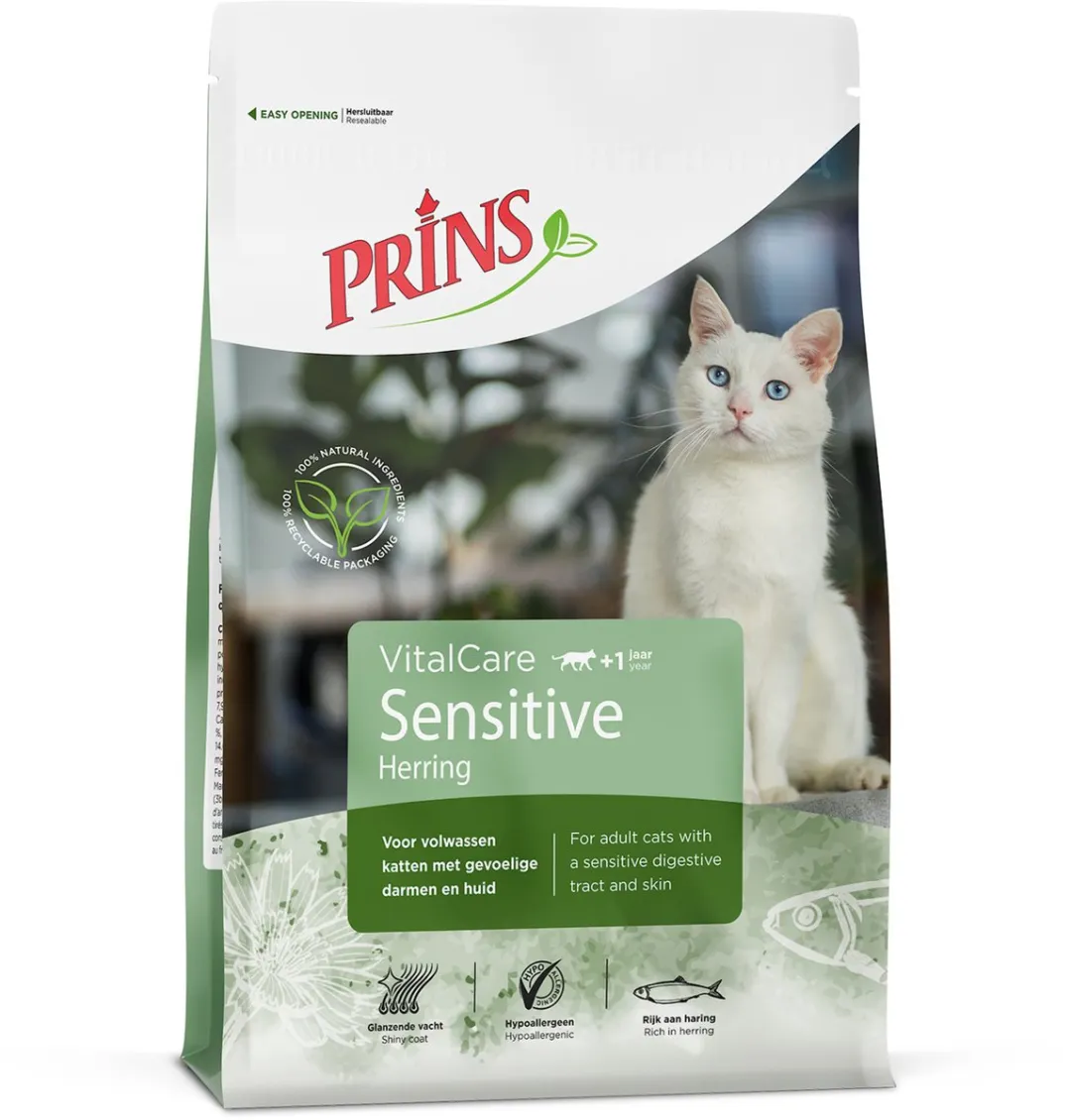 Prins VitalCare Sensitive Kattenvoer 4kg