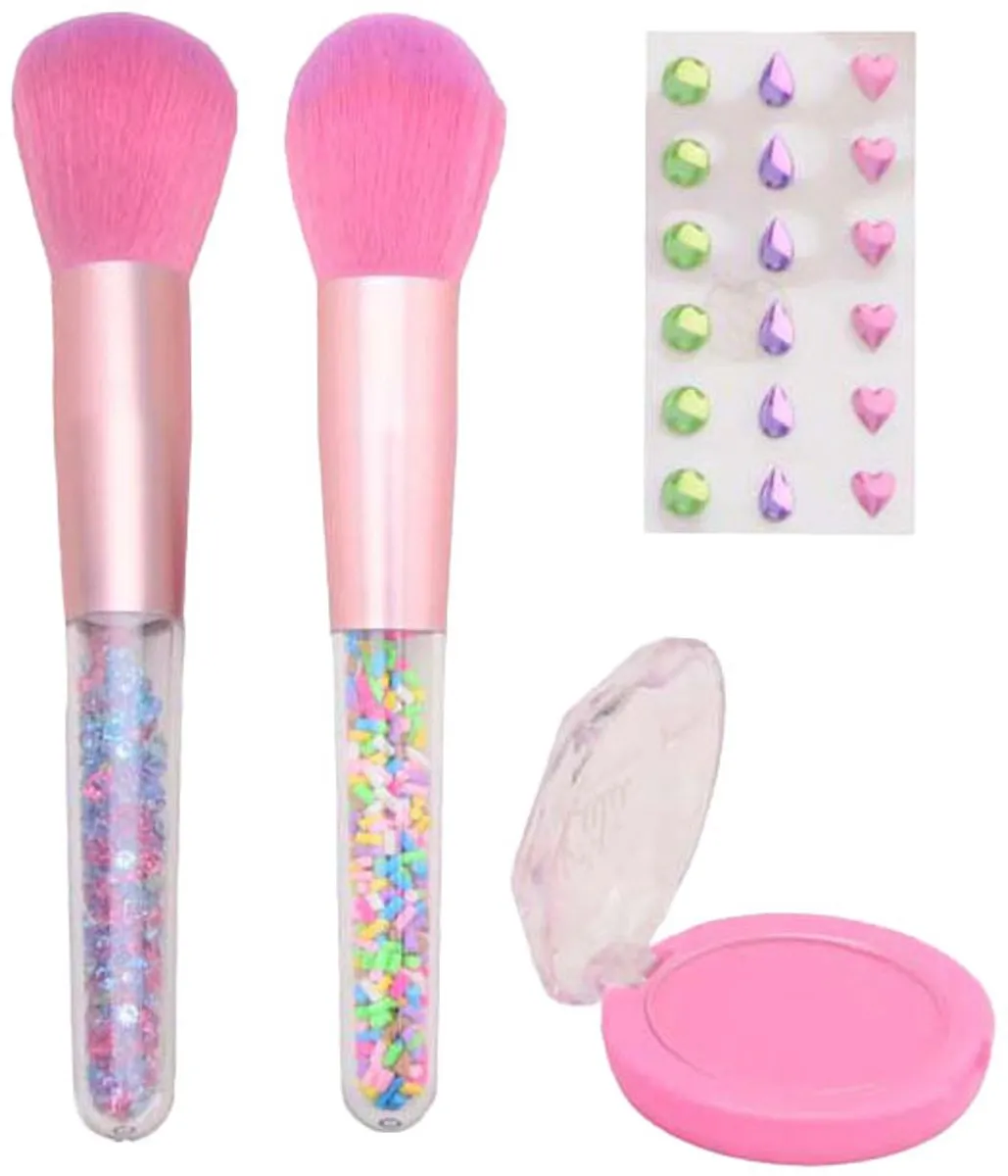 Johntoy LaLa Blush en Brush Make-up Set - Multi kleuren