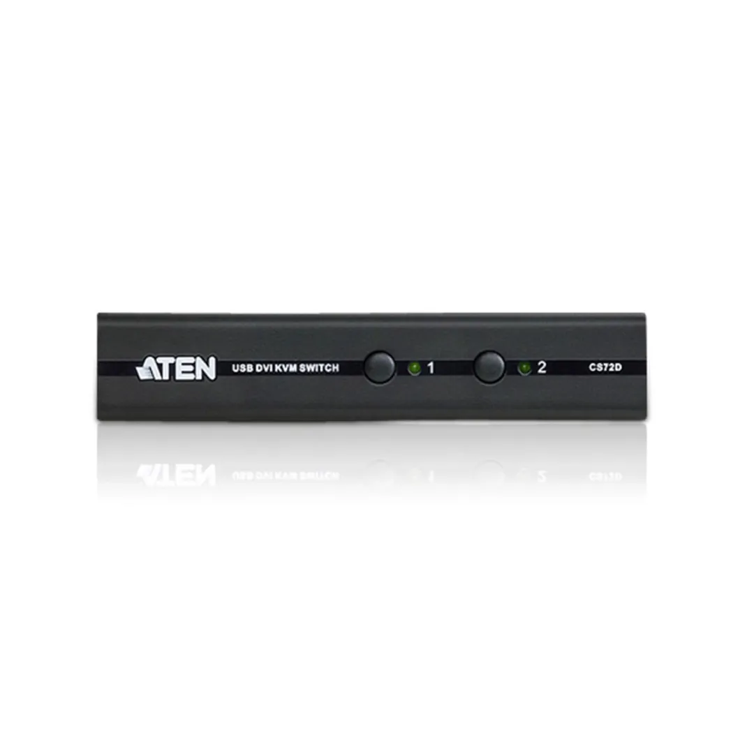 ATEN CS72D KVM Switch DVI USB Audio 2-Poorts - afbeelding 6 van 6