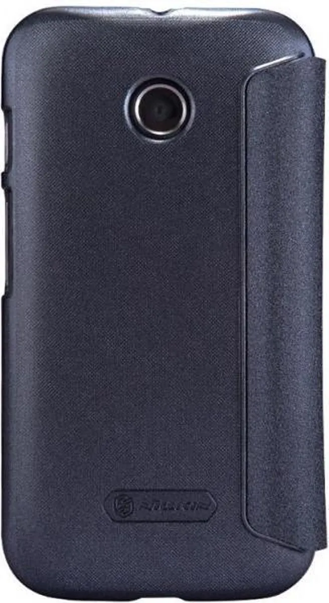 Nillkin Sparkle Hoesje Motorola Moto E4 - Zwart