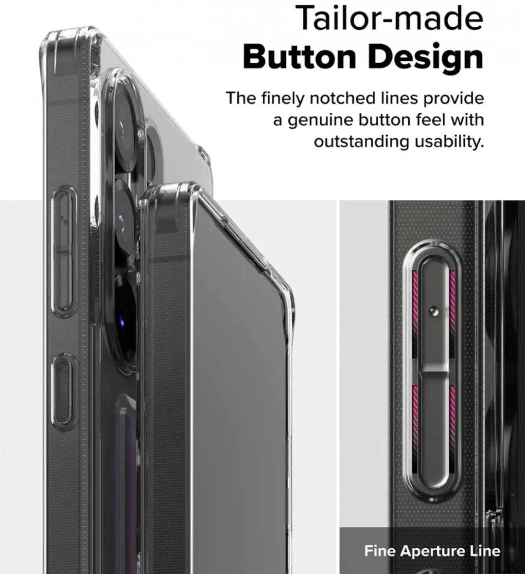 Ringke Fusion Card Hoesje Samsung Galaxy S25 Ultra - Transparant