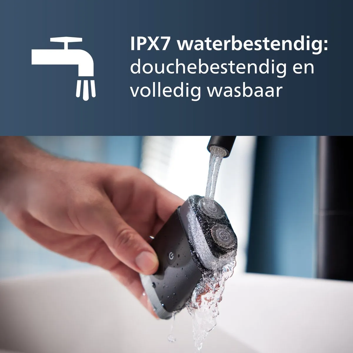 Philips PQ888/06 Reis Scheerapparaat - 2 Mesjes - Zwart