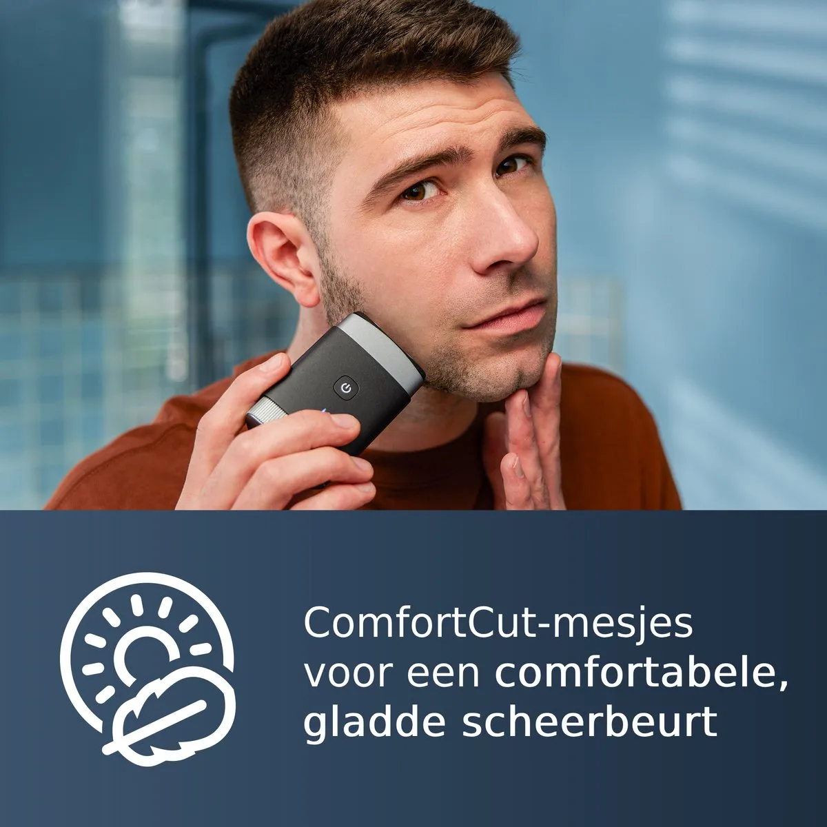 Philips PQ888/06 Reis Scheerapparaat - 2 Mesjes - Zwart - afbeelding 6 van 6
