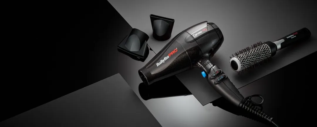 BaBylissPRO Caruso-HQ Föhn 2400W - Zwart