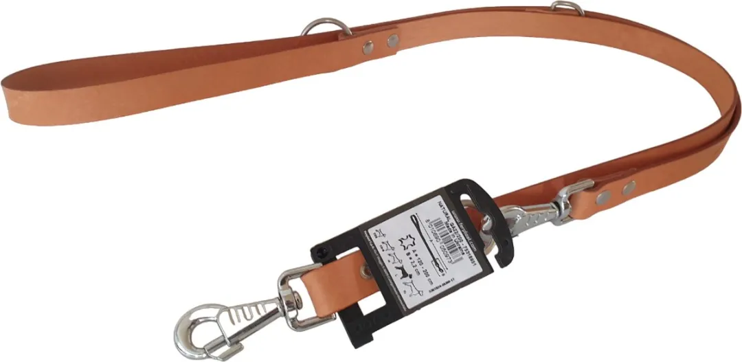 Ferplast Natural Verstelbare Hondenriem Leder - L 200cm