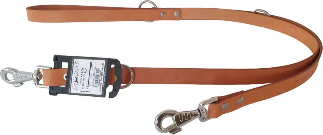 Ferplast Natural Verstelbare Hondenriem Leder - L 200cm