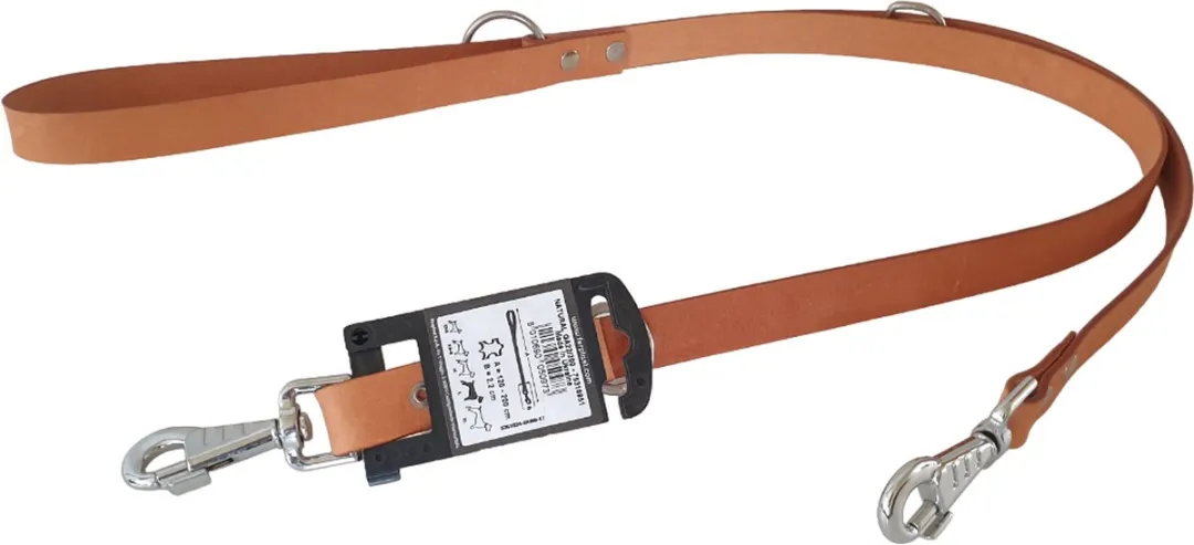 Ferplast Natural Verstelbare Hondenriem Leder - L 200cm - afbeelding 6 van 6