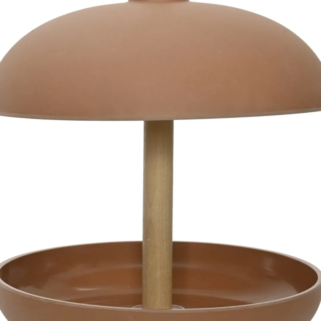 Decoris Vogelvoedersilo Hangend Cognac Bruin 21x25cm