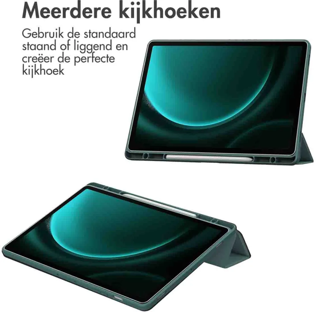 imoshiion Tablethoes SH00067761 - Trifold Hardcase Bookcase - Groen