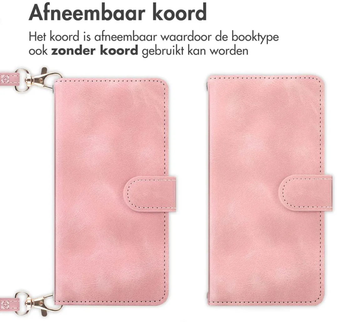 Imoshion Bookcase Hoesje Samsung Galaxy S23 - 3 Pasjes Roze
