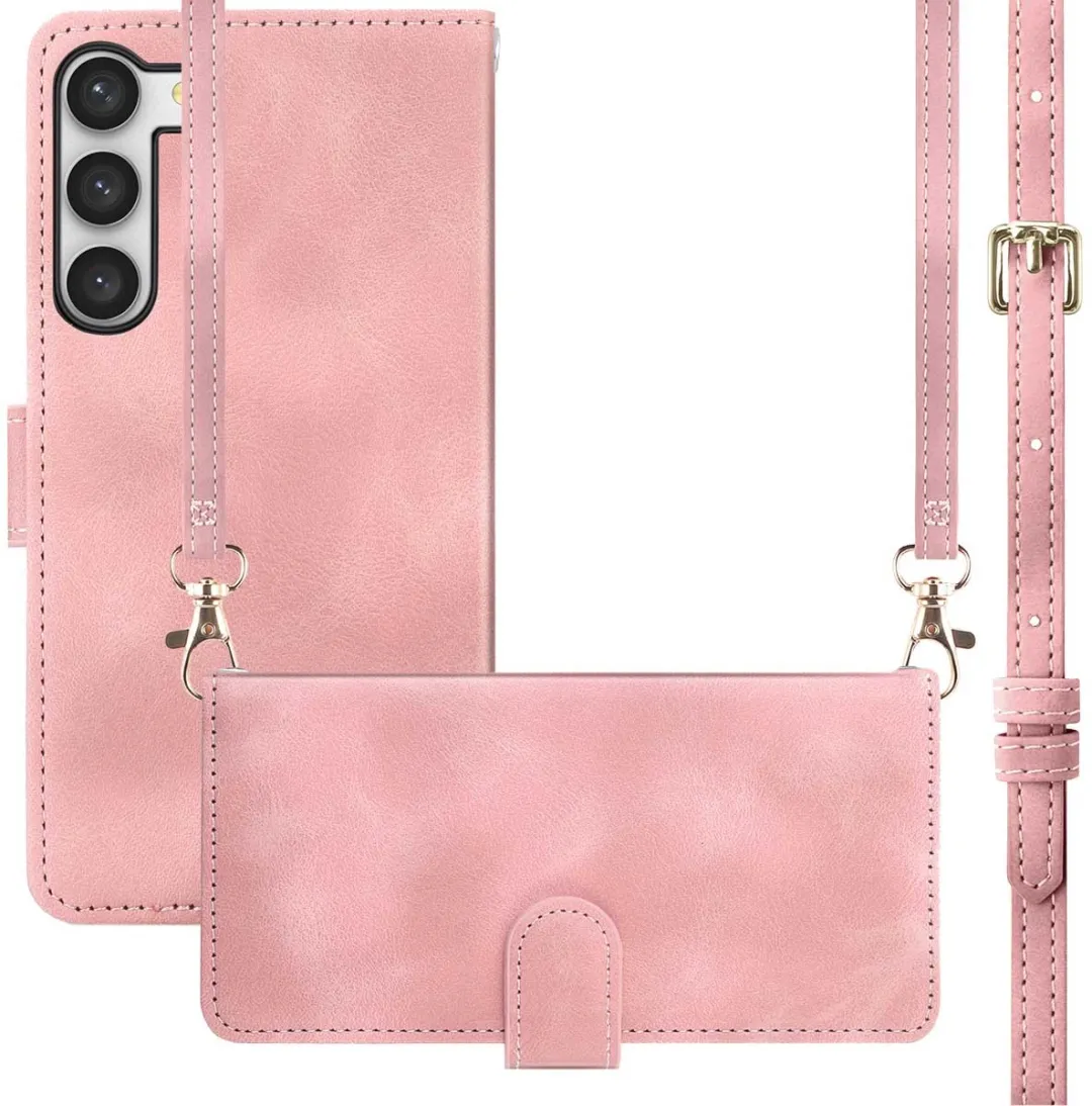 Imoshion Bookcase Hoesje Samsung Galaxy S23 - 3 Pasjes Roze