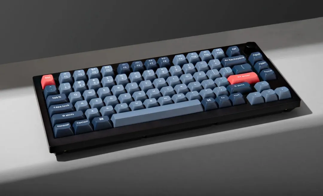Keychron V1 Max V1M-D3 Toetsenbord - Brown Switch - Zwart/Grijs