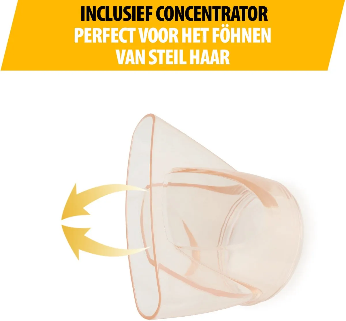 Tristar HD-2451 Haardroger 2000W - 3-in-1 Set - Zwart