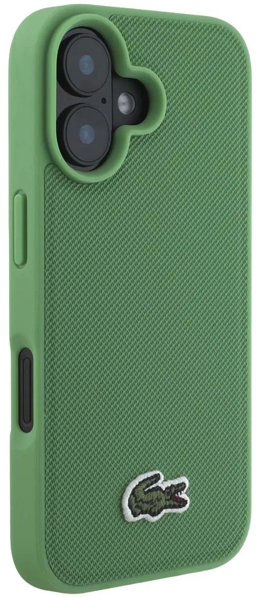 Lacoste MagSafe Iconic Petit Piqué Hoes iPhone 16 Plus - Groen - LCHMP16MPVCN - afbeelding 3 van 5
