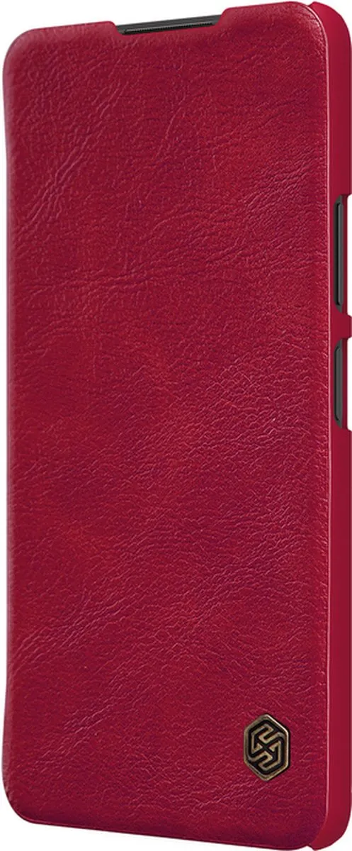 Nillkin Qin PU Leather Book Case Redmi Note 10 Pro/Max - Rood