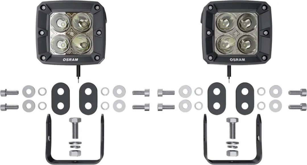Osram LEDriving CUBE VX80-SP Werkschijnwerper 12/24V - 2 Lichtpunten