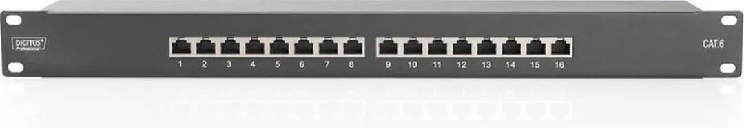 Digitus DN-91616S-B Patchpaneel 1U - Zwart