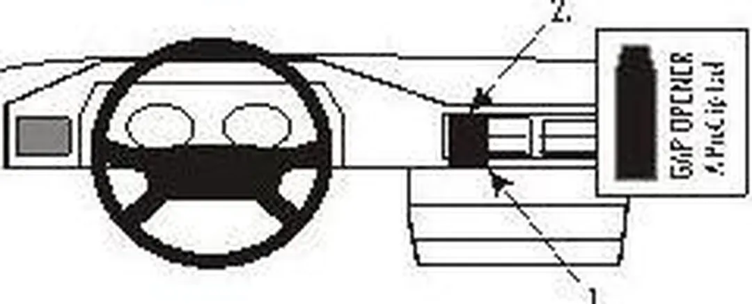 Brodit Proclip Center Mount 852015