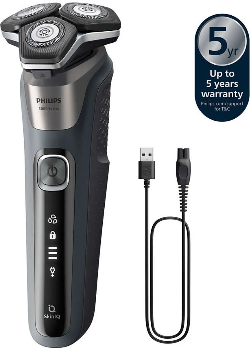 Philips Series 5000 S5887/50 Scheerapparaat - Koolstofgrijs