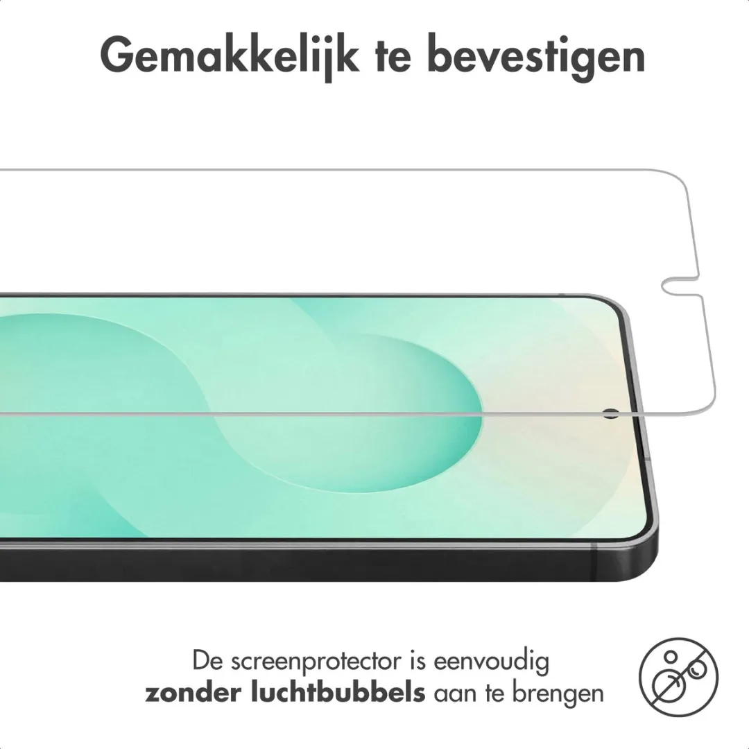 imoshiion Screenprotector Gehard Glas 3 Stuks - Samsung Galaxy S26 Plus