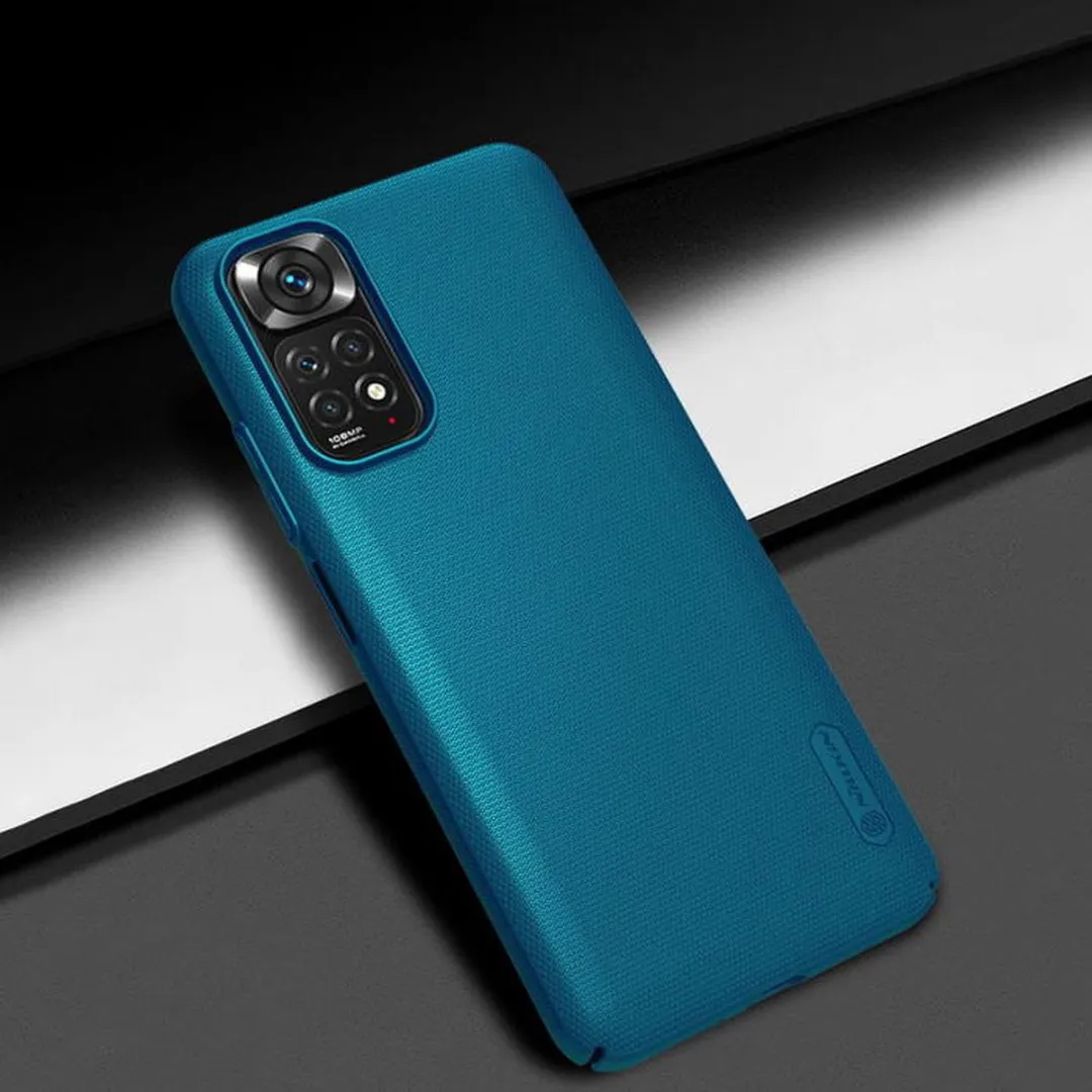 Nillkin Frosted Shield Hoesje Xiaomi Redmi Note 11S - Blauw