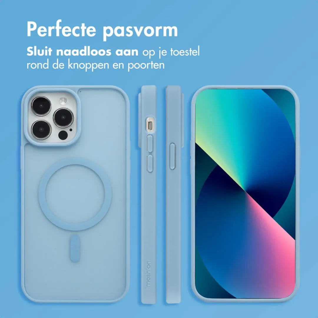 imoshion Hoesje iPhone 13 Pro Max MagSafe Lichtblauw - afbeelding 6 van 6