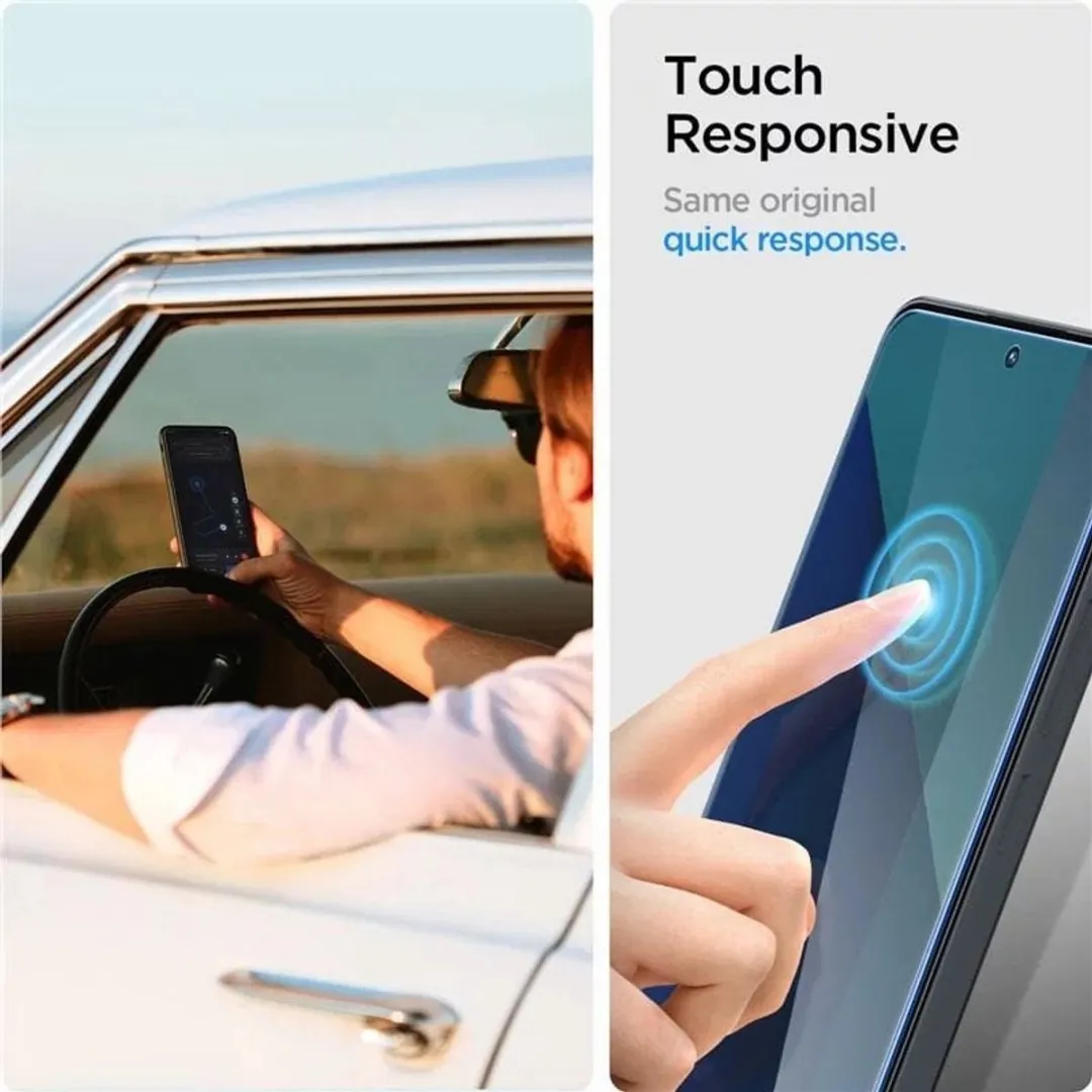 Spigen Glas.TR Slim 2-Pack - Universeel - 2 Stuks - afbeelding 2 van 6