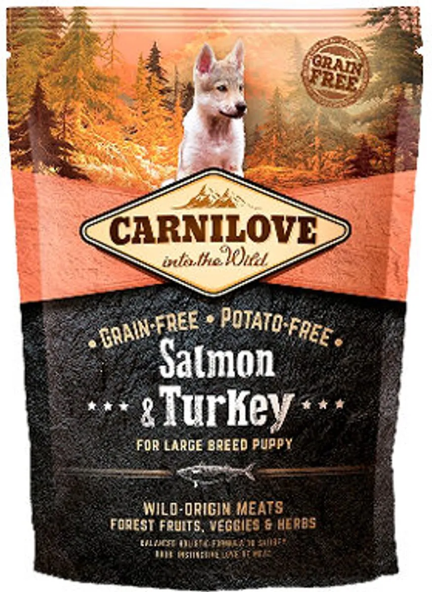 Carnilove Puppies Large Breed Lams- & Kalkoenvlees 1,5 kg