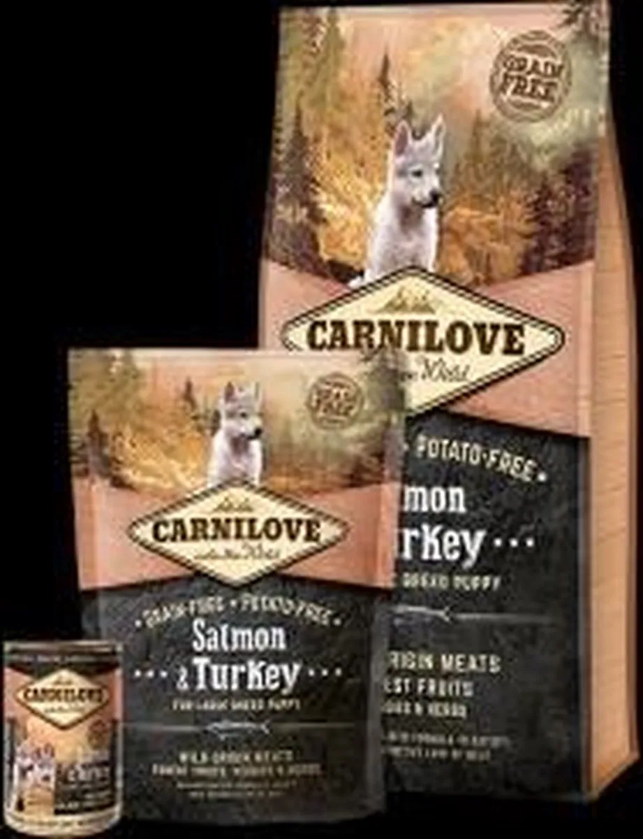 Carnilove Puppies Large Breed Lams- & Kalkoenvlees 1,5 kg