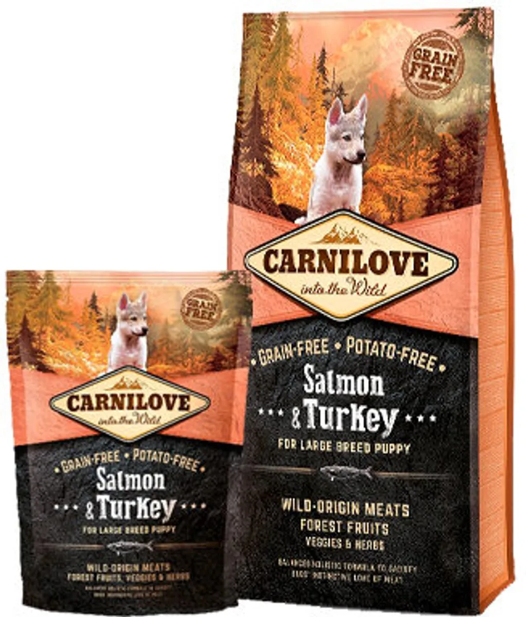 Carnilove Puppies Large Breed Lams- & Kalkoenvlees 1,5 kg