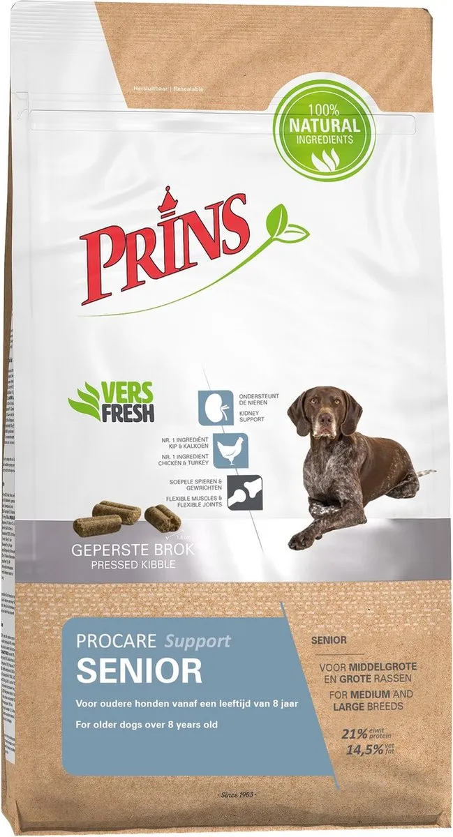 Prins ProCare Senior Support Hondenvoer 20kg