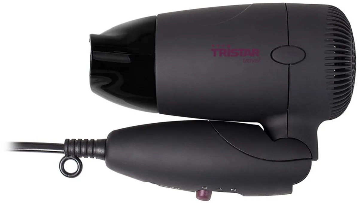 Tristar HD-2359 Reisfohn 1200W - Zwart - afbeelding 6 van 6