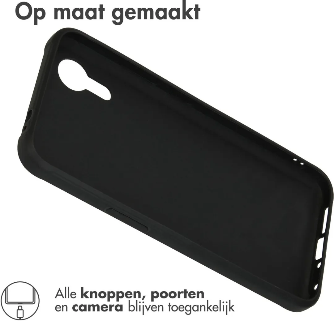 imosHion Hoesje Samsung Galaxy Xcover 7 - Zwart