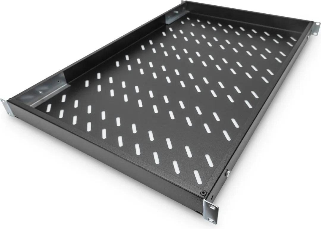 Digitus DN-97649 Apparaatbodem 19" - 1 HE - Zwart