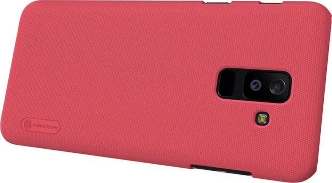 Nillkin Frosted Shield Hoesje Samsung Galaxy A6+ 2018 - Rood