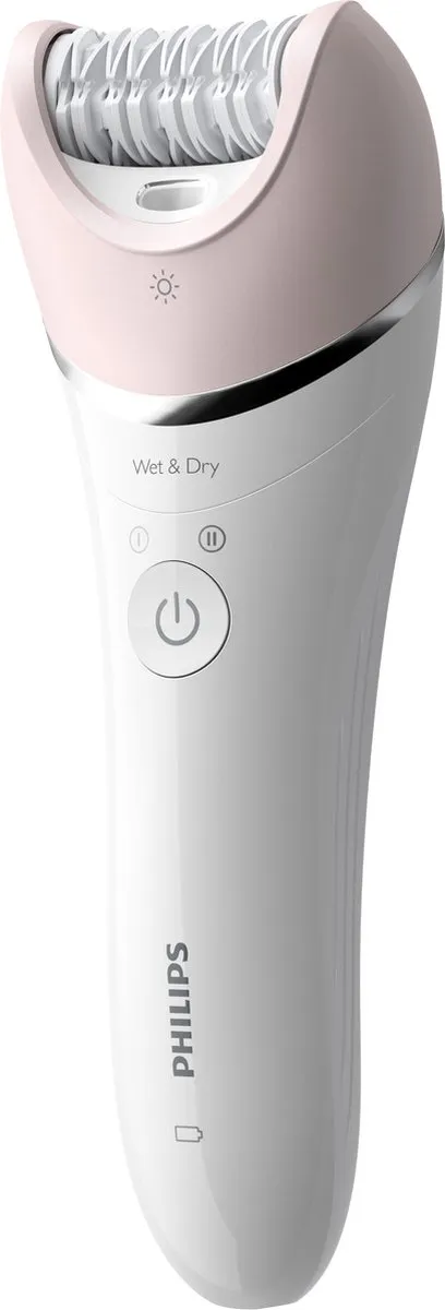Philips Series 8000 BRE721/00 Epilator - Wet & Dry - 6 Opzetstukken
