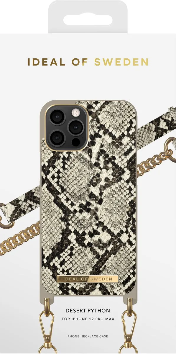 iDeal of Sweden Phone Necklace Case iPhone 12 Pro Max IDNCSS20-I2067-203 - Desert Python