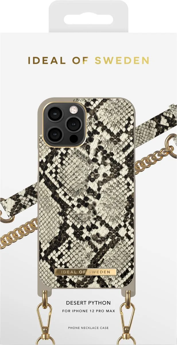 iDeal of Sweden Phone Necklace Case iPhone 12 Pro Max IDNCSS20-I2067-203 - Desert Python