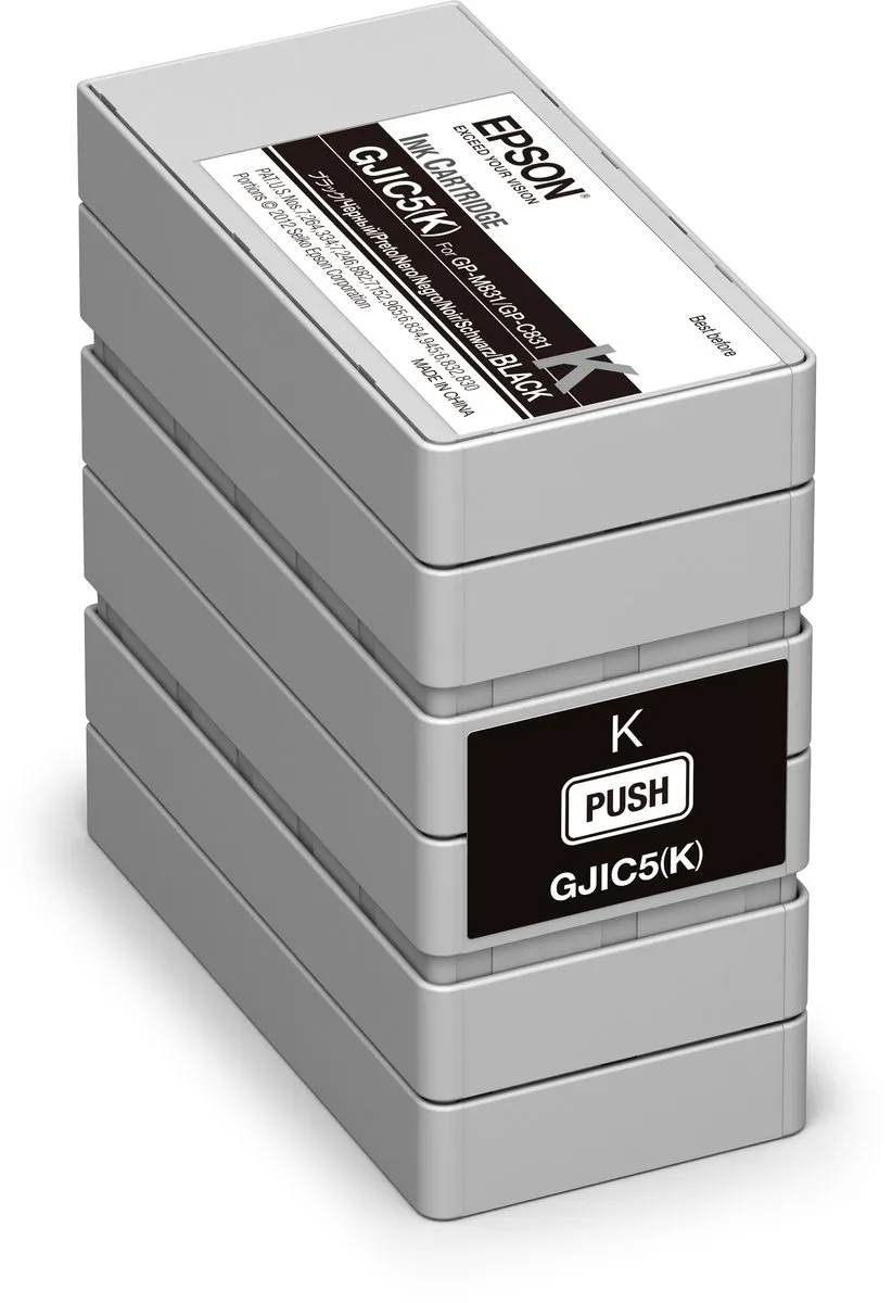 Epson GJIC5(K) Inktcartridge Zwart