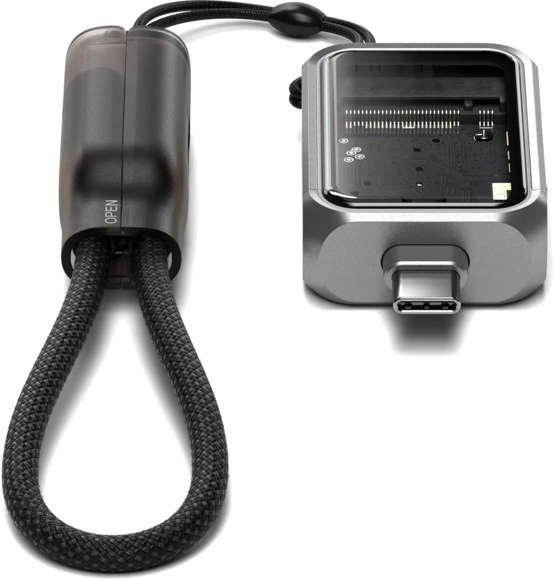 Satechi ST-E2230M Mini NVMe SSD Behuizing - Grijs