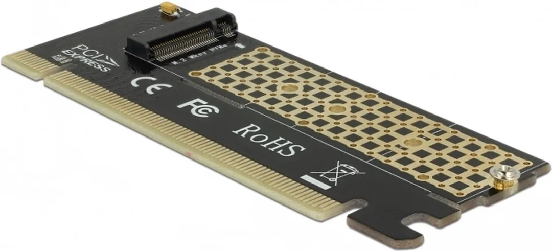 Delock PCIe x16 naar NVMe M.2 Key M Kaart